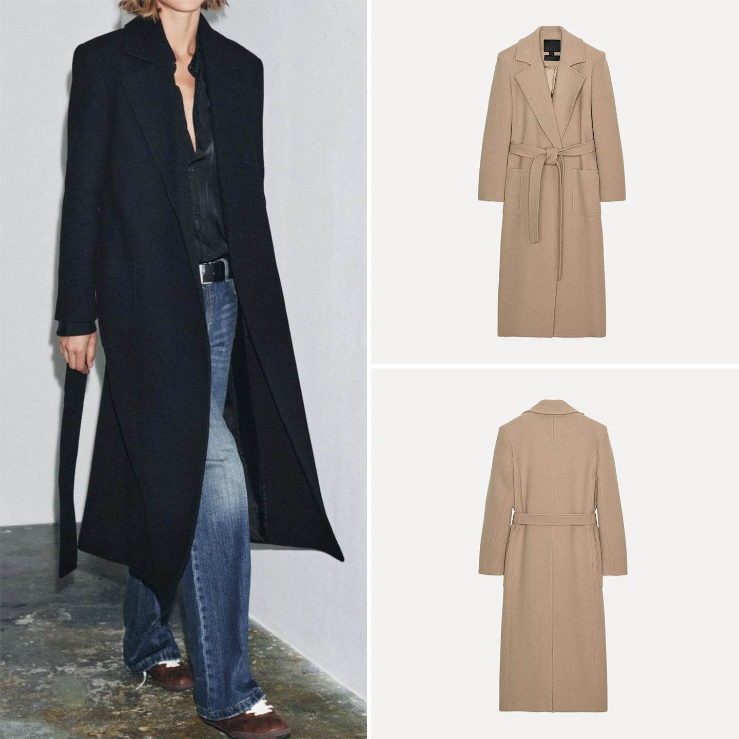 

Faionable Casual Trendy Mixed Fiber Women's Coat Autumn 2025 Versatile Outerwear Ele Ladylike Sle Z Brand