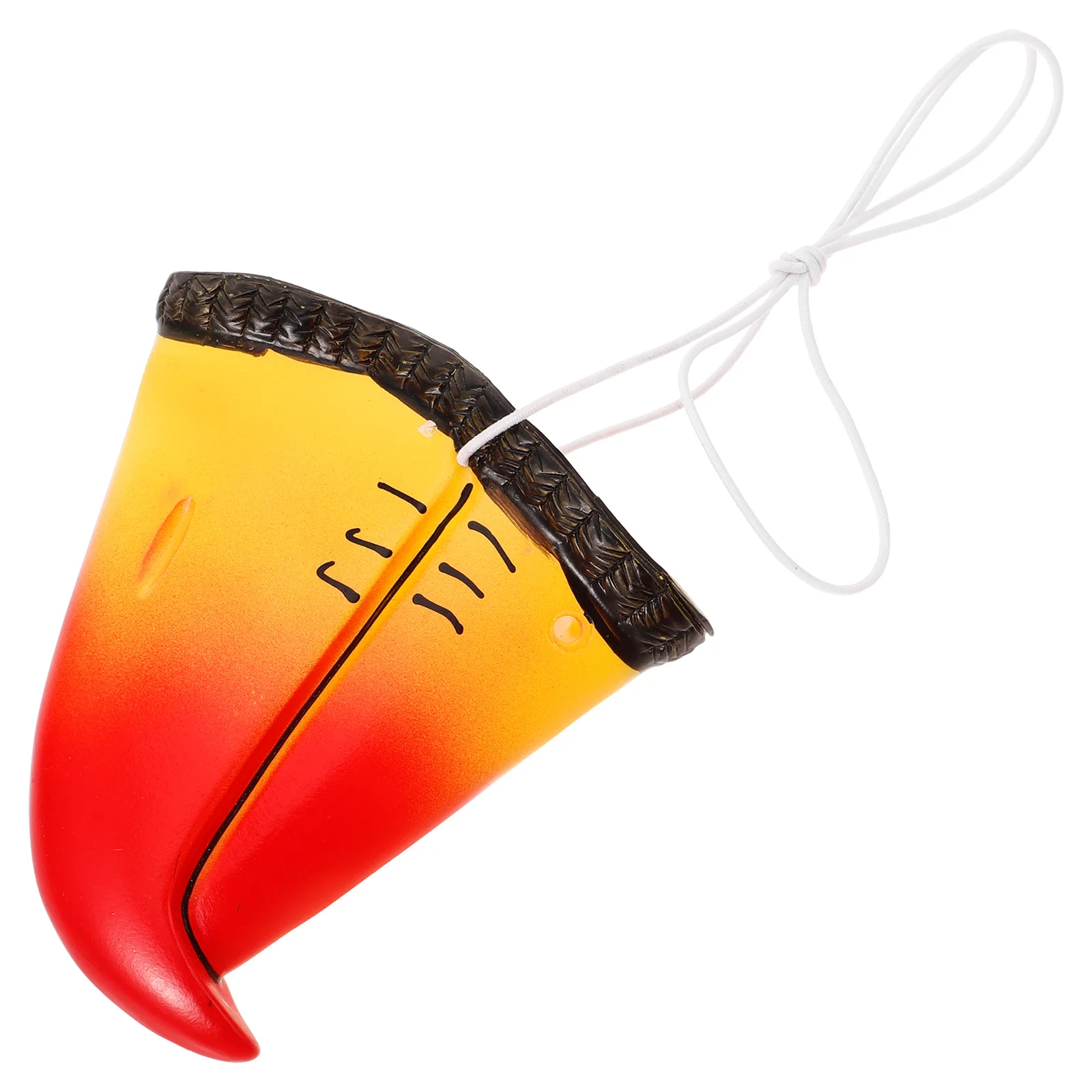 5 Pcs Parrot Nose Mask Cosplay Supplies Simulation Animal Clothing Prop Compact Vinyl Portable