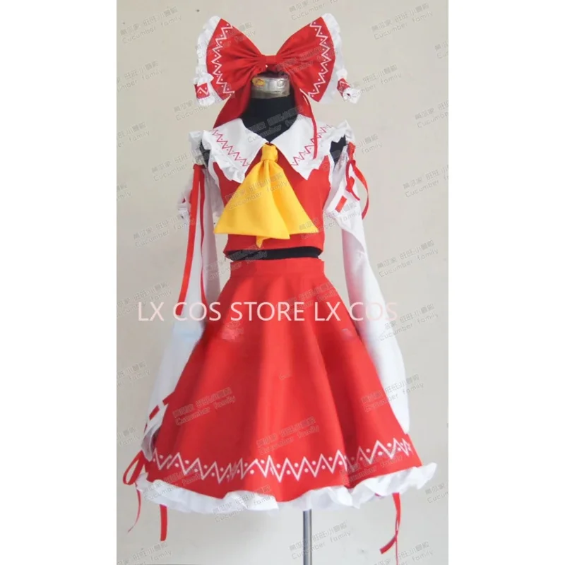 

ff34Halloween Touhou Project Reimu Hakurei Cosplay Costume Custom Made