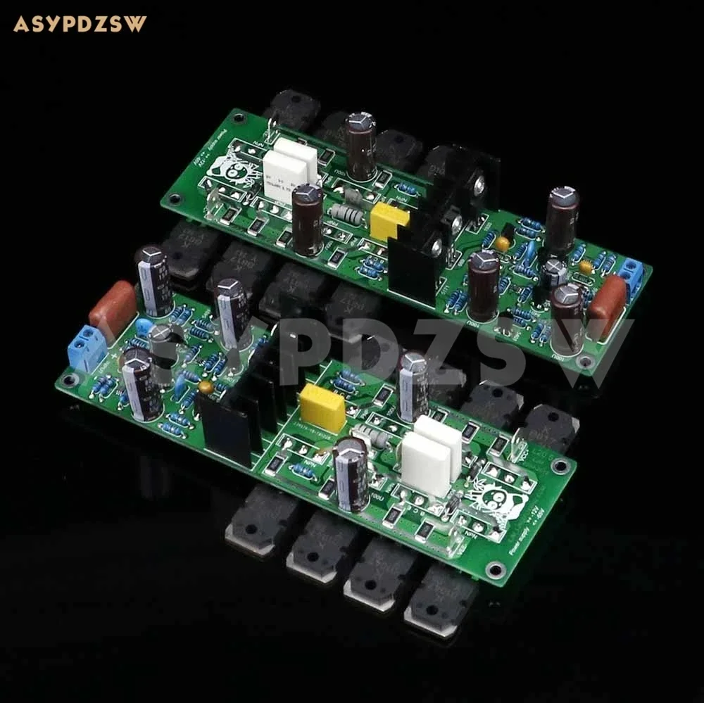 2 CH HIEND L20.5 Ultra low distortion KTB817 KTD104 Power amplifer 200W DIY kit/Finished board