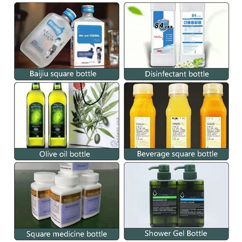 

Аппликатор этикеток PBOBP Полуавтоматическая этикетировочная машина в самолете Регулируемая этикетировочная машина-аппликатор для плоской плоскостной квадратной бутылки