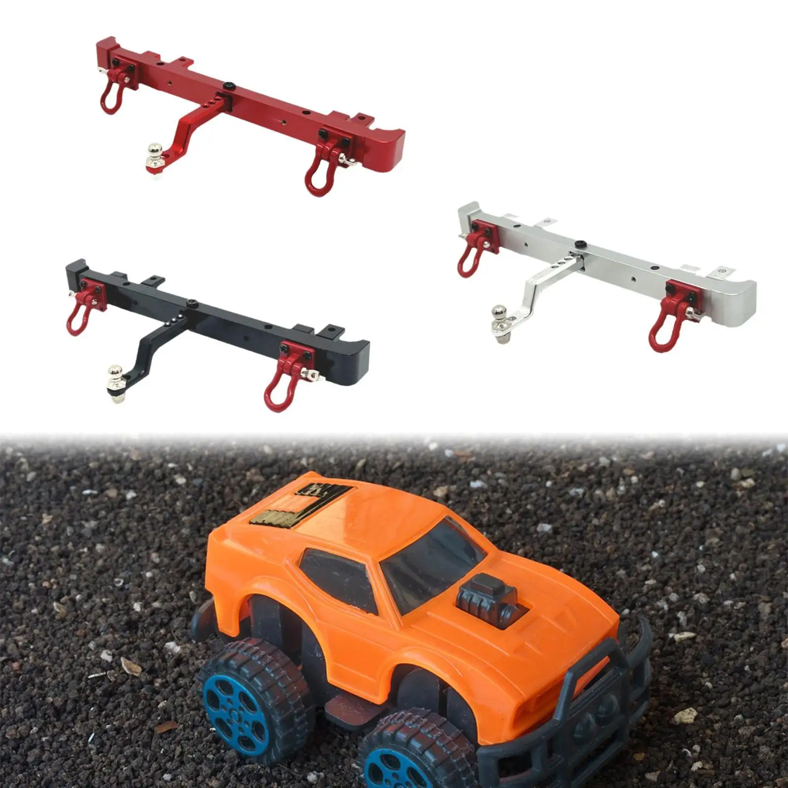 Accessorio per protezione posteriore 1/12 RC Accessori robusti di ricambio per MN82 LC79 RC Crawler Car Truck Accessori