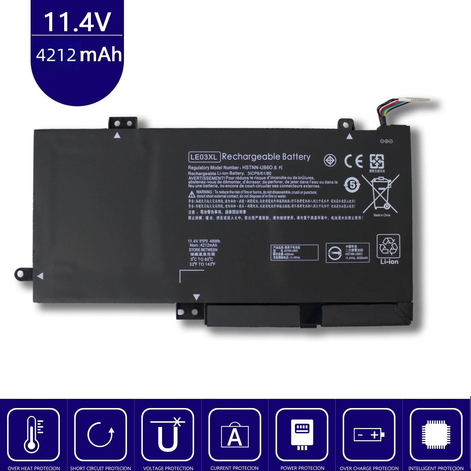 New LE03XL Battery …