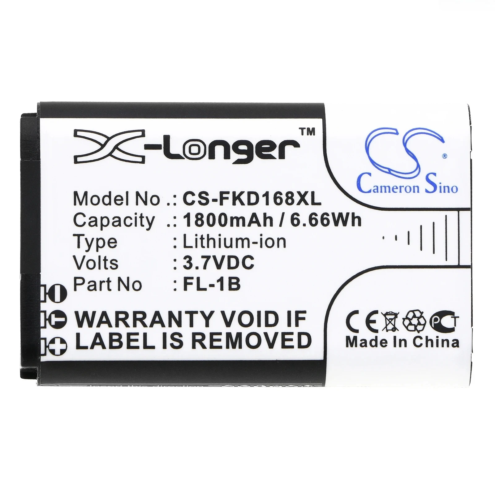 3.7V 1800mAh Battery BL-10C for Aeon A360 Pulse Oximeter, FL-1B For Fukuda EK-168G EK-268G EK-468G