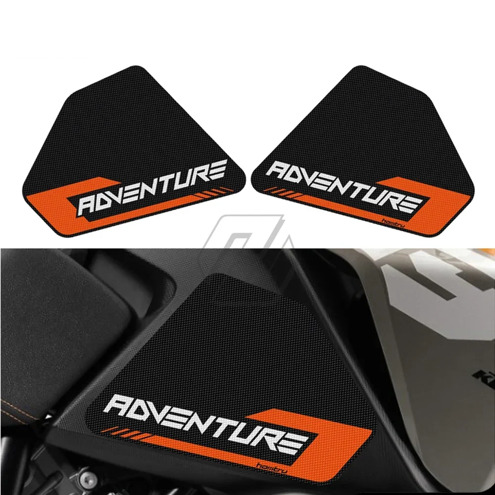 

Для KTM 1050 1090 1190 1290 Super ADV мотоциклетная боковая накладка на бак, защита противоскользящей наколенники, аппликация, прочная защита водителя