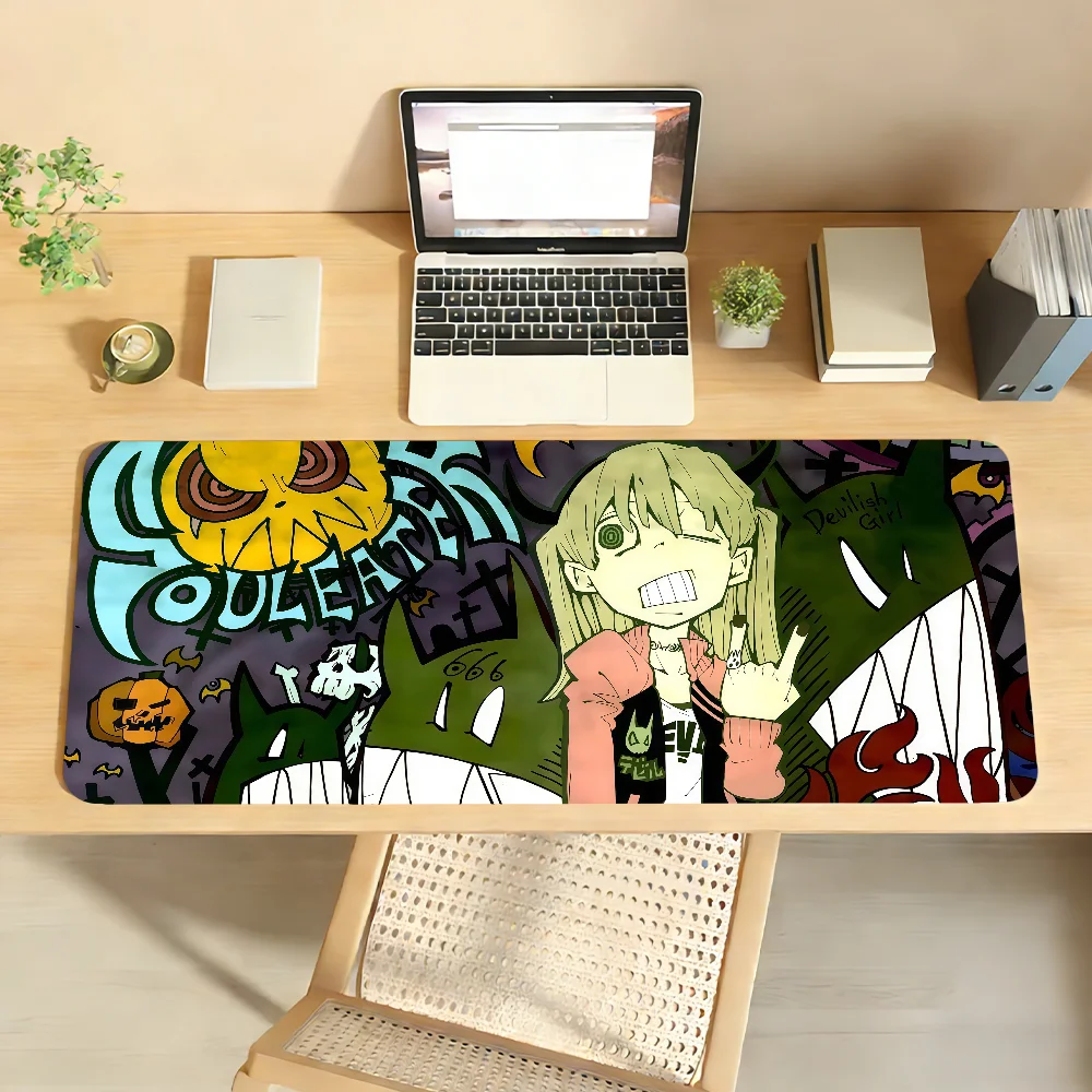 Soul Eater Mouse Pad For Office Gaming And Keyboards Non-Slip Large Waterproof
