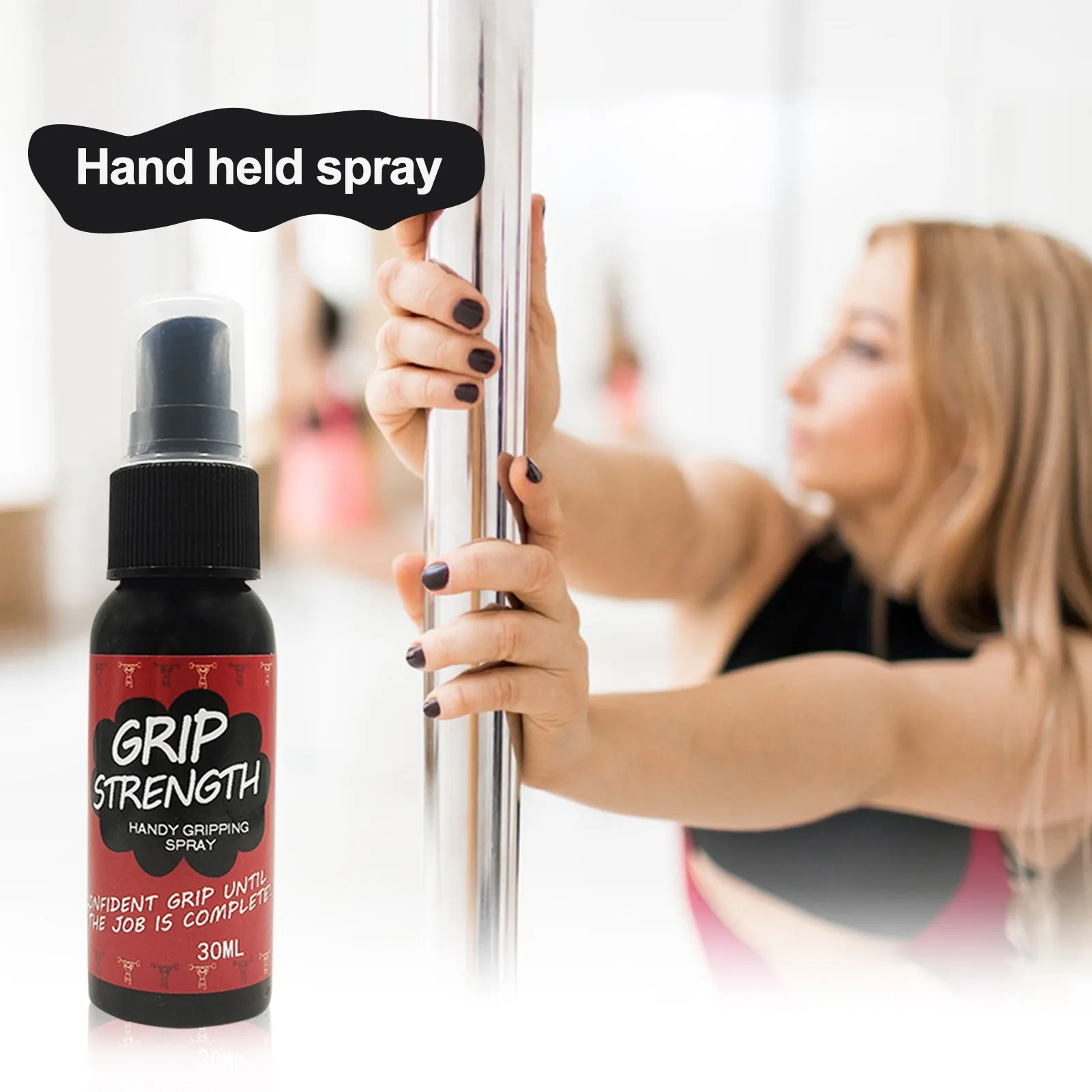 Sports Hand Grip Spray Enhance Control And Maximize Grip,For Athletes Tennis Football Pole Dancing Basketball Baseball Golf 30ML