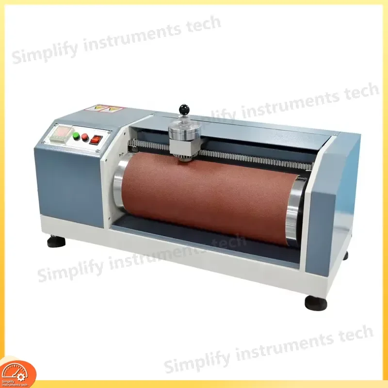 Universal DIN 220V Rubber Friction Tester Rotary Drum Abrasion Tester for Material Wear Resistance Testing Industrial Lab