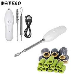 Electric Fruit Corer Electric Scale Scraper Egg Beater Rechargeable Vegetable Core Digger Remover Wear-resistant Rotating Cutter