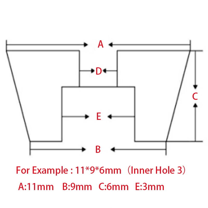 Black Rubber Foot Pad 36mm-50mm Shock-Absorbing Anti Slip Furniture Foot Pad Table and Chair Leg Protection Furniture Hardware image 6