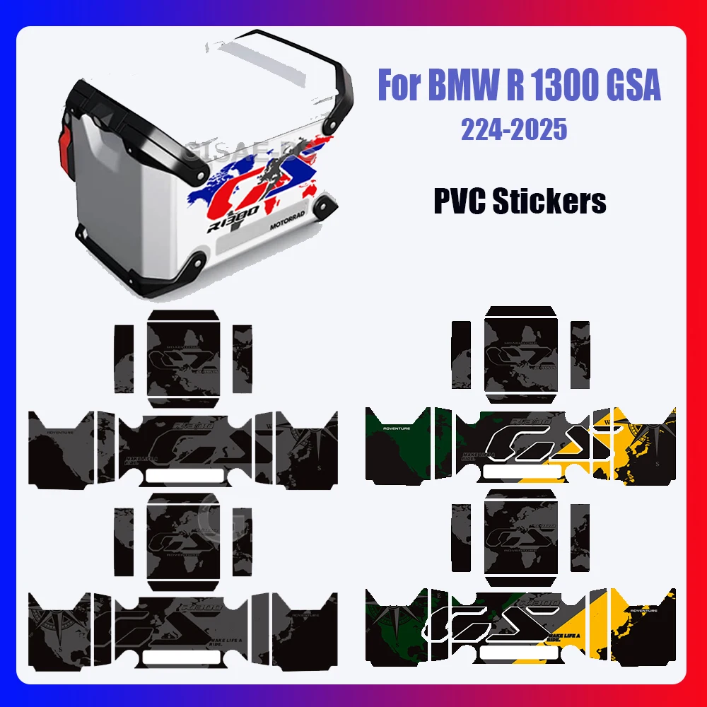 

NEW R1300GS Suitcase Stickers Protection Kit Decals For BMW R 1300 GS R1300 ADV GSA Adventure Motorcycle