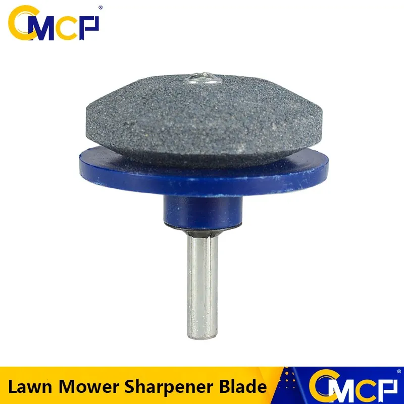 CMCP Lawn Mower Sharpener Blade Universal Grinding Rotary Drill for Garden Tools Hand Drill Sharpener Multifunctional Stone 