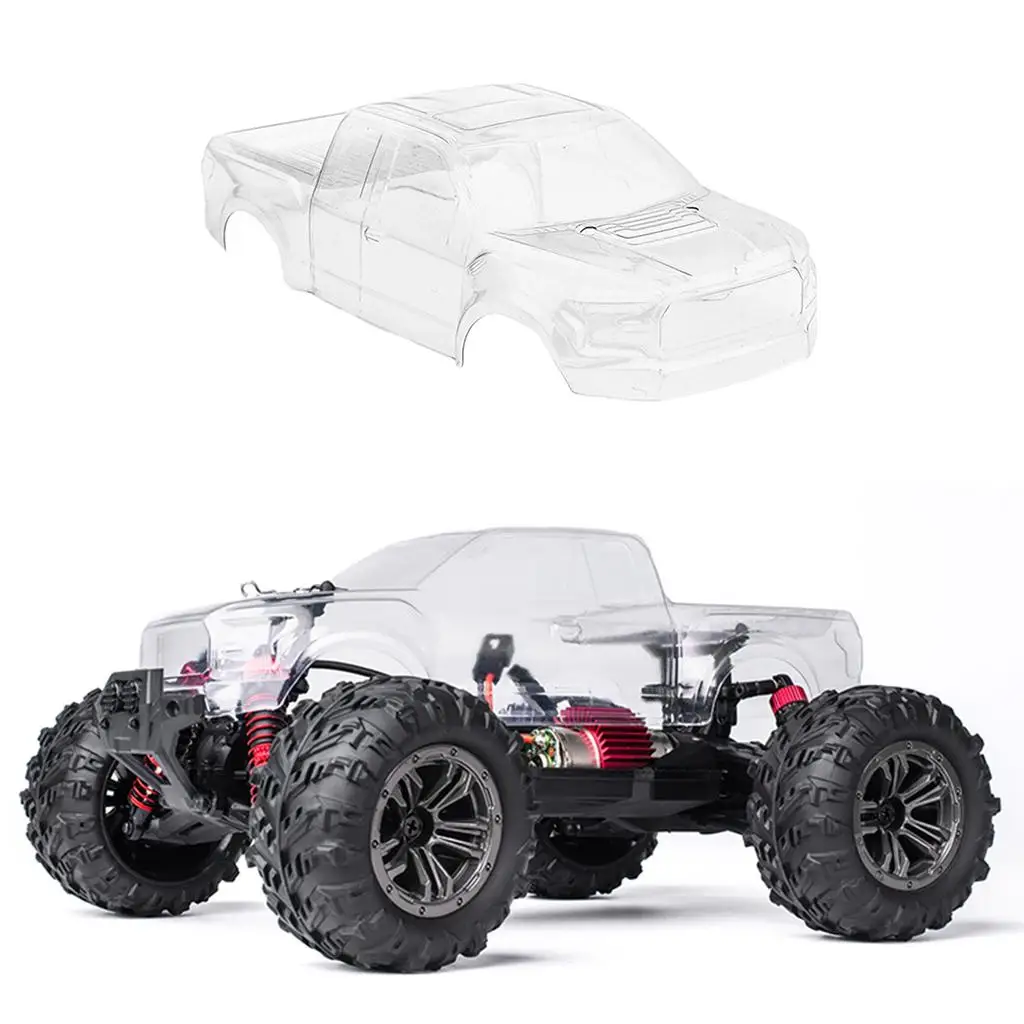 Transparent 1/16 RC Car Body Shell for XINLEHONG 9130 9135 Q901 RC Car Truck