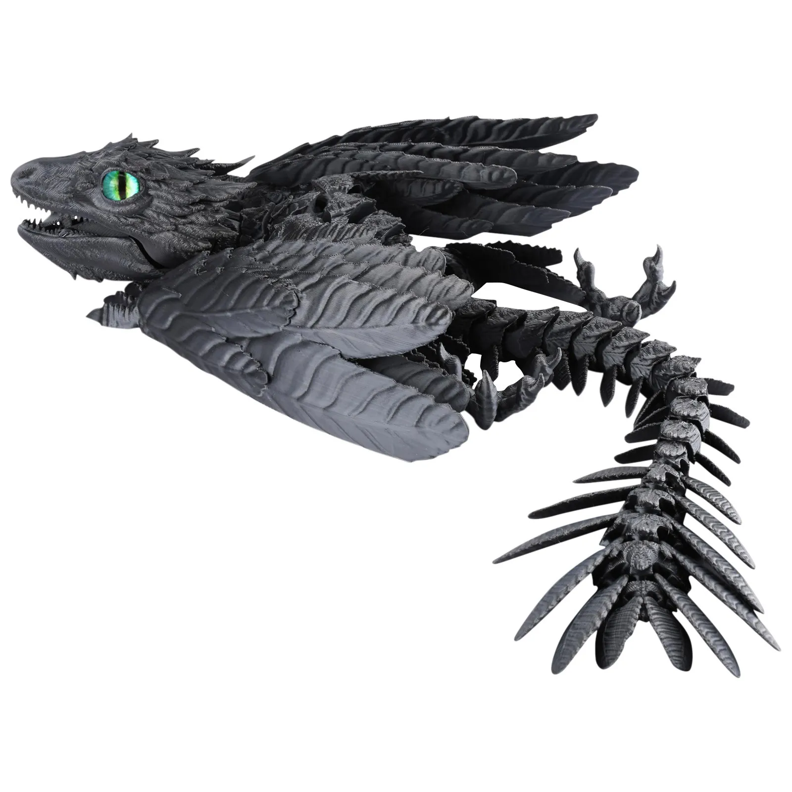 Feathered Wyvern Dragon 3D Printed Dragon Articulated Dragon 3D Printed Toys Desktop Pet 2024 New Festival  Decorative Ornaments