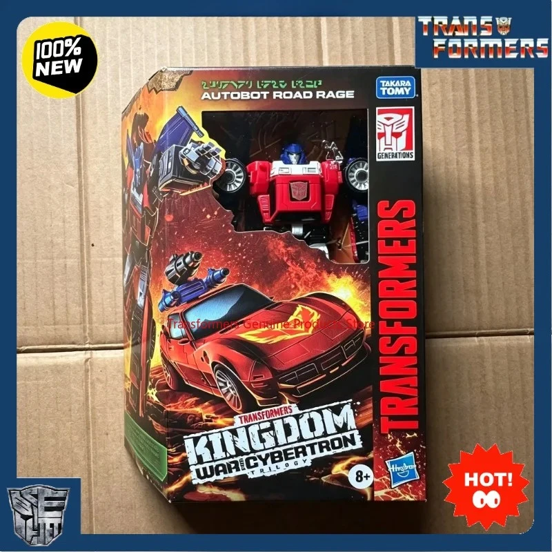 

original Transformers WFC-K41 Road Rage birthday gift animated characters Assembling model anime figures hot toys collectibles