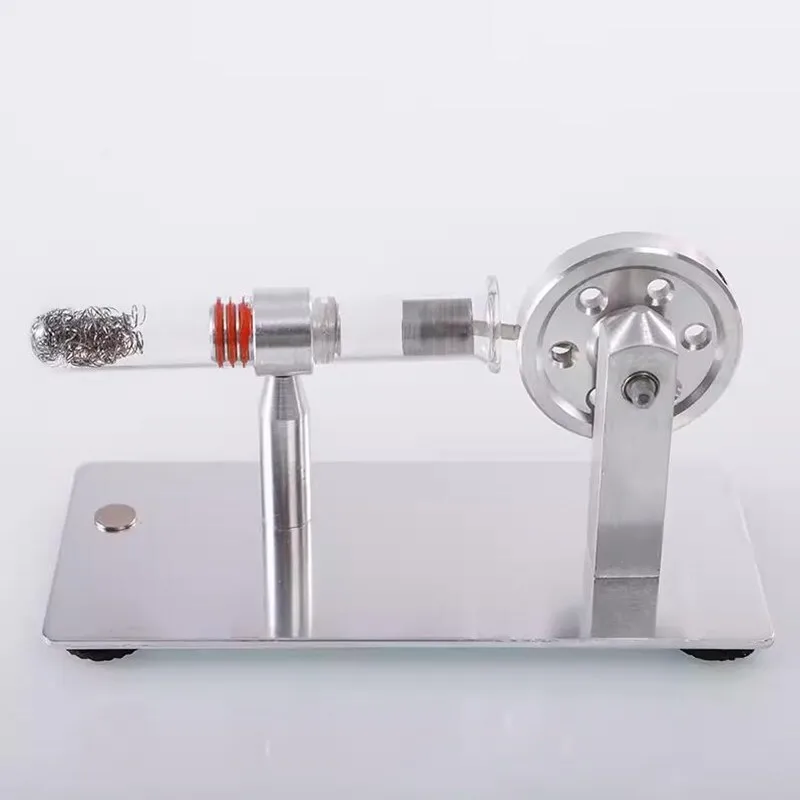 Aluminium alloy Single cylinder model of Stirling engine steam engine model physics experiment model