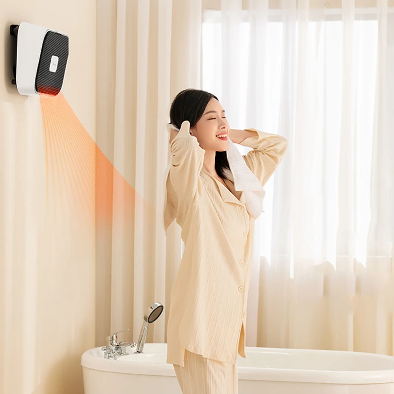 Bathroom Heater Home Waterproof Energy-saving Quick Heat Wall-mounted Bathroom Small Electric Heater Mini Heater