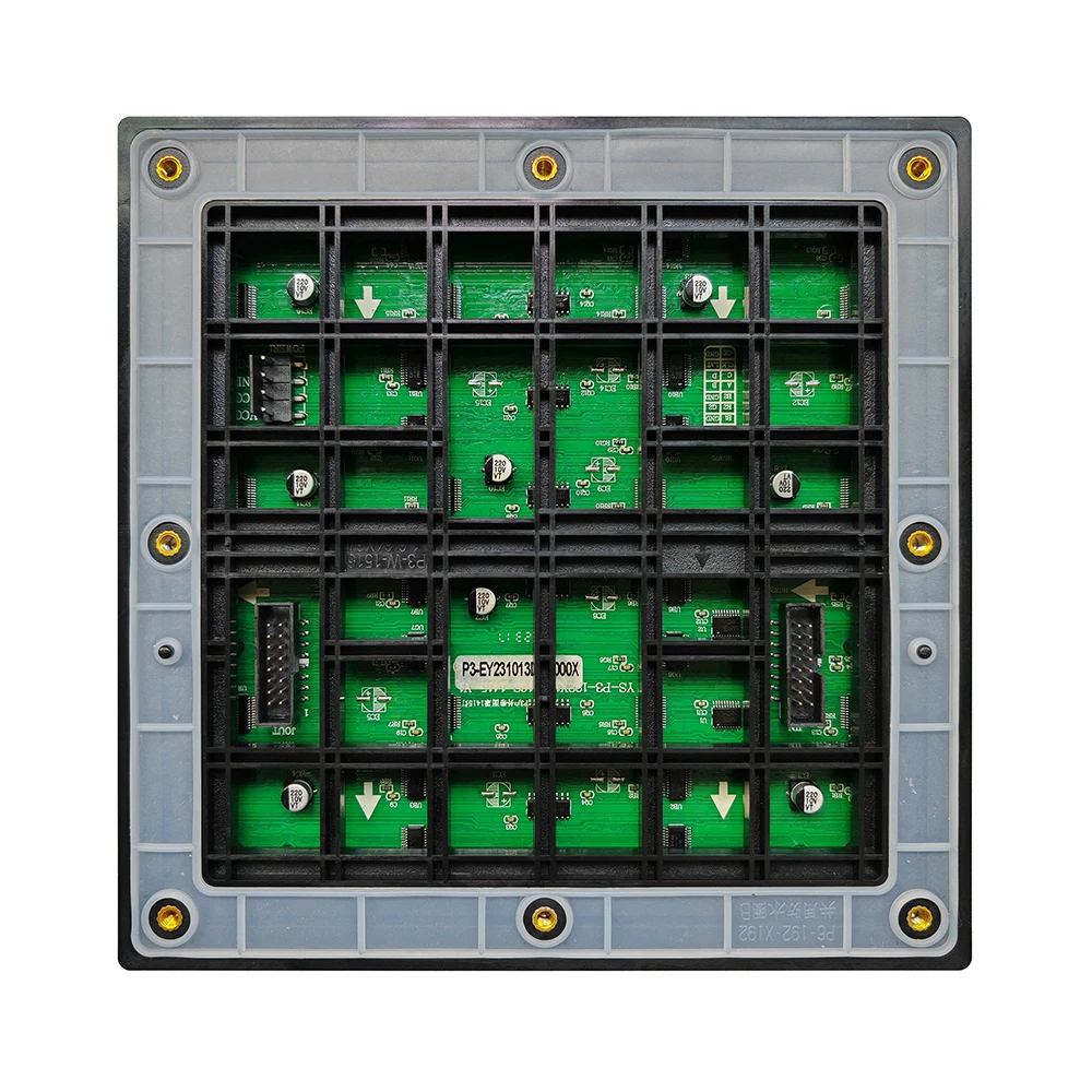 LED Matrix Screen TV 64x64 Pixel P3 Module 192x192 Mm HUB75E Interface Outdoor LED Advertising Display LED Screen Factory