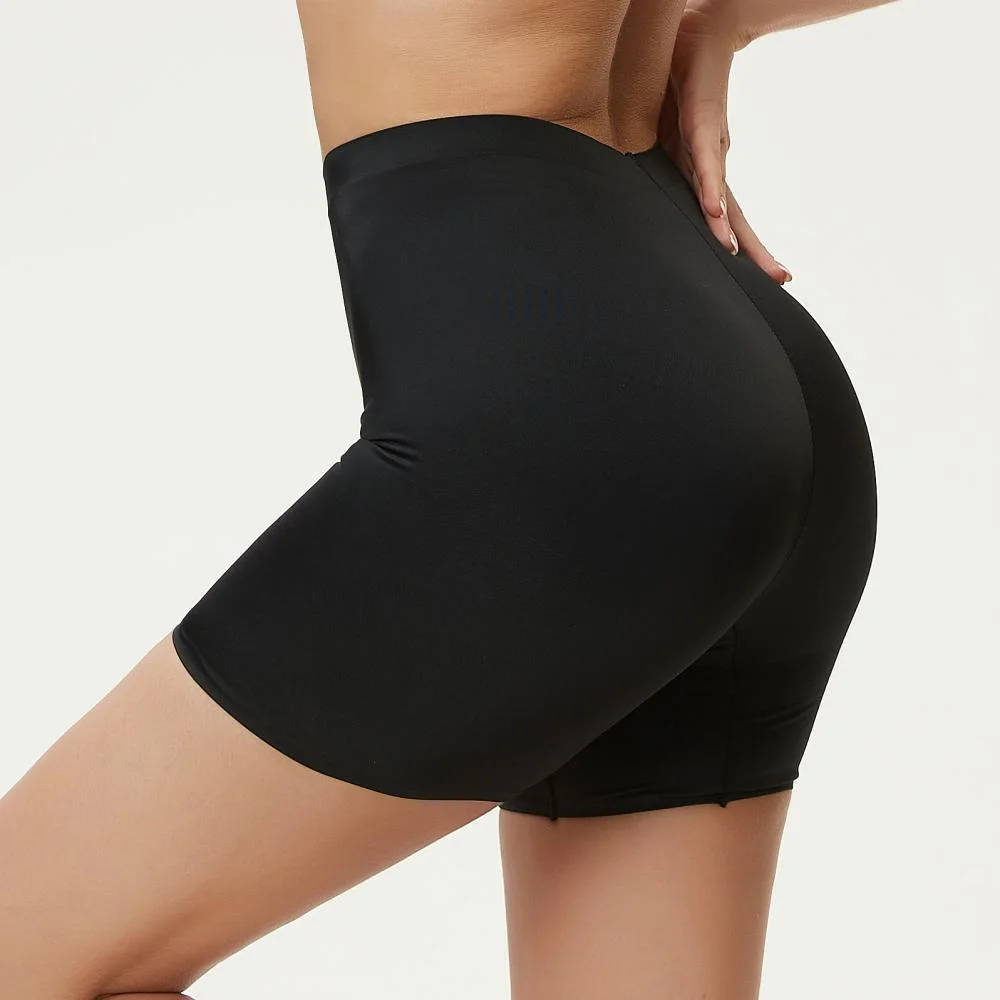 Slip Shorts for Under Dresses Women Seamless Boyshorts Panties Ice Silk Underwear Shorts Tummy Hips Safety Pants Slim Shaping