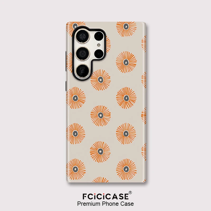 Fcicicase Painting Phone Case For Samsung Galaxy S25+ S26 Edge A16 S24 S23 Ultra A56 A36 S20 FE A26 Acrylic Dual Layer Cover