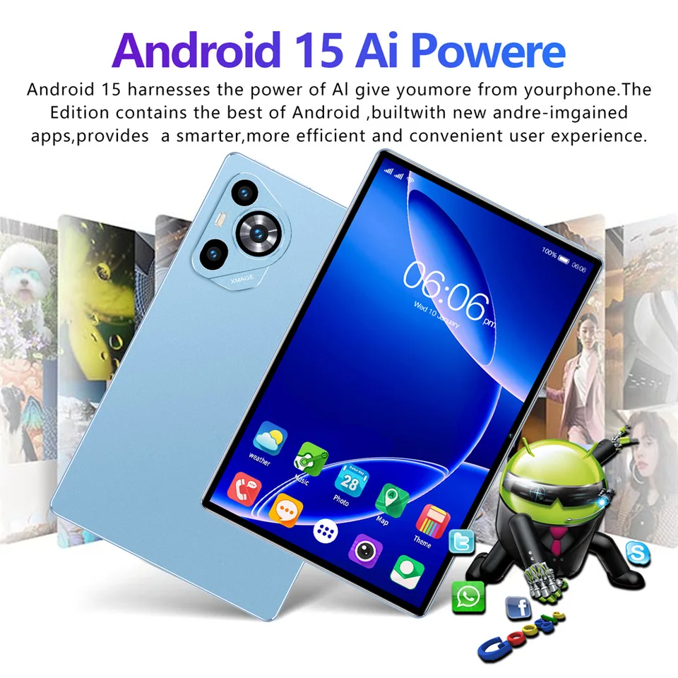 NEW M70 Plus Tablet Android 15 Original 11.6inch Tablets 5G Dual