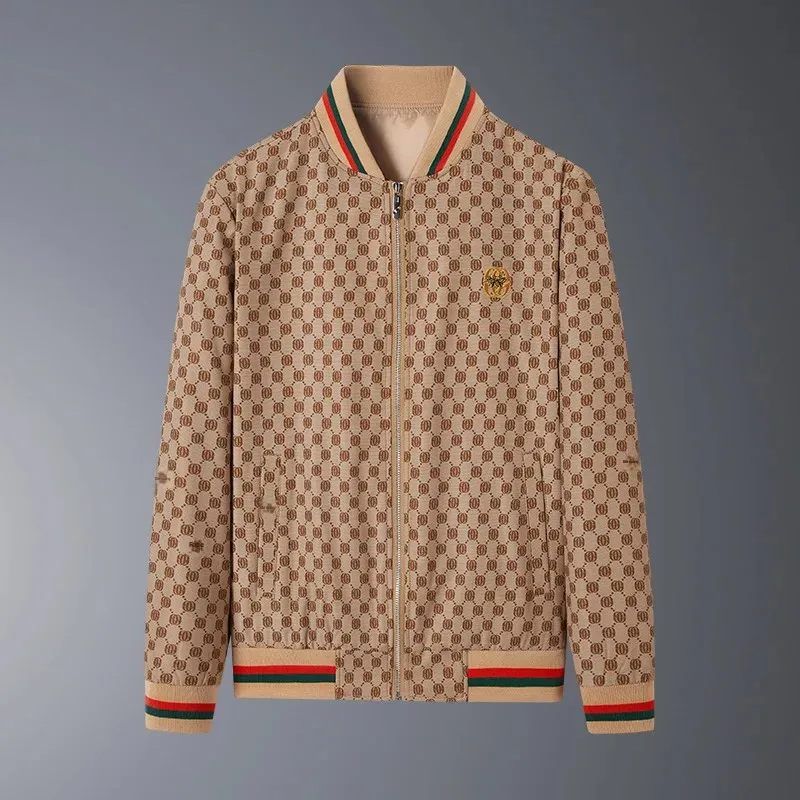 الثقيلة التطريز سترة بيضاء الرجال ربيع الخريف نمط جديد زي بيسبول الرجال سترة العلامة التجارية العصرية ملابس للرجال #4