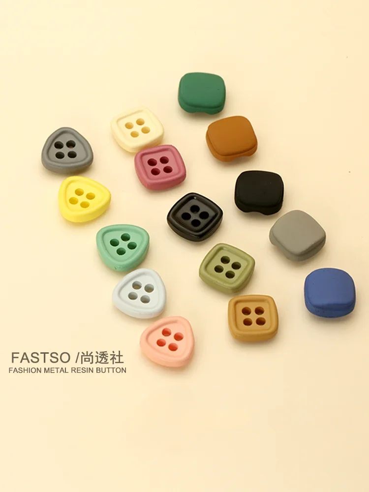 10pcs Resin Shirt Button for Clothing Children Baby Knitted Cardigan Sweater Small Button Skirt Shirt Decorative Sewing Fashion