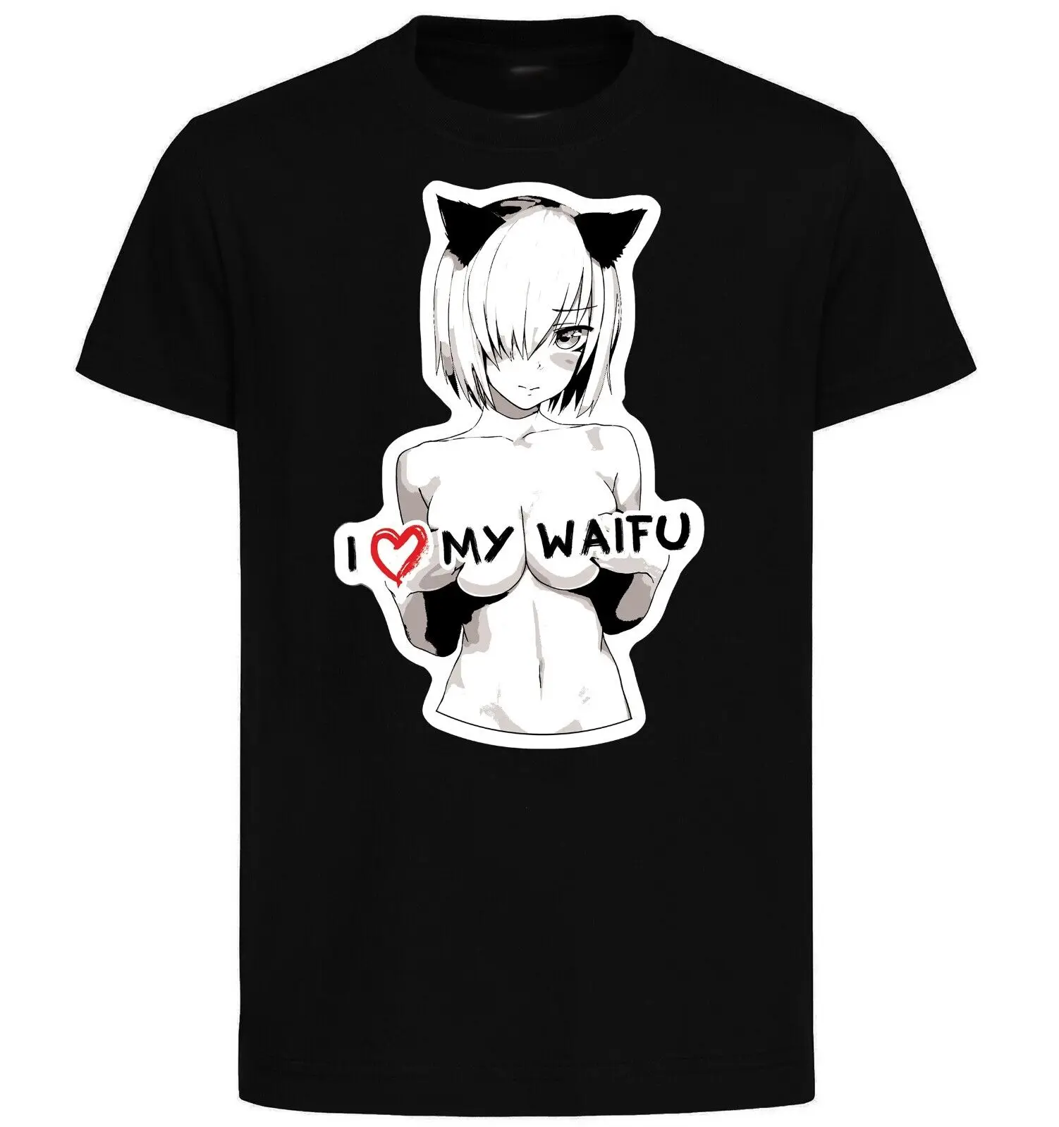 Black  Black Ink Waifu  Fate Grand Order  Mash Kyrielight  PE0374 TShirt