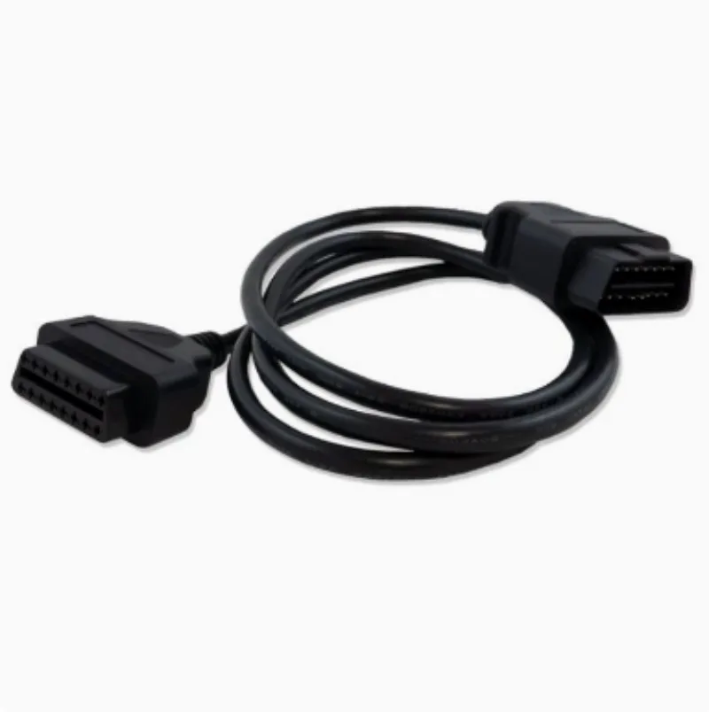Suitable car OBD2 extension cable 16Pin/pin male to female connection adapter cable 1.5M 16 core fully energized