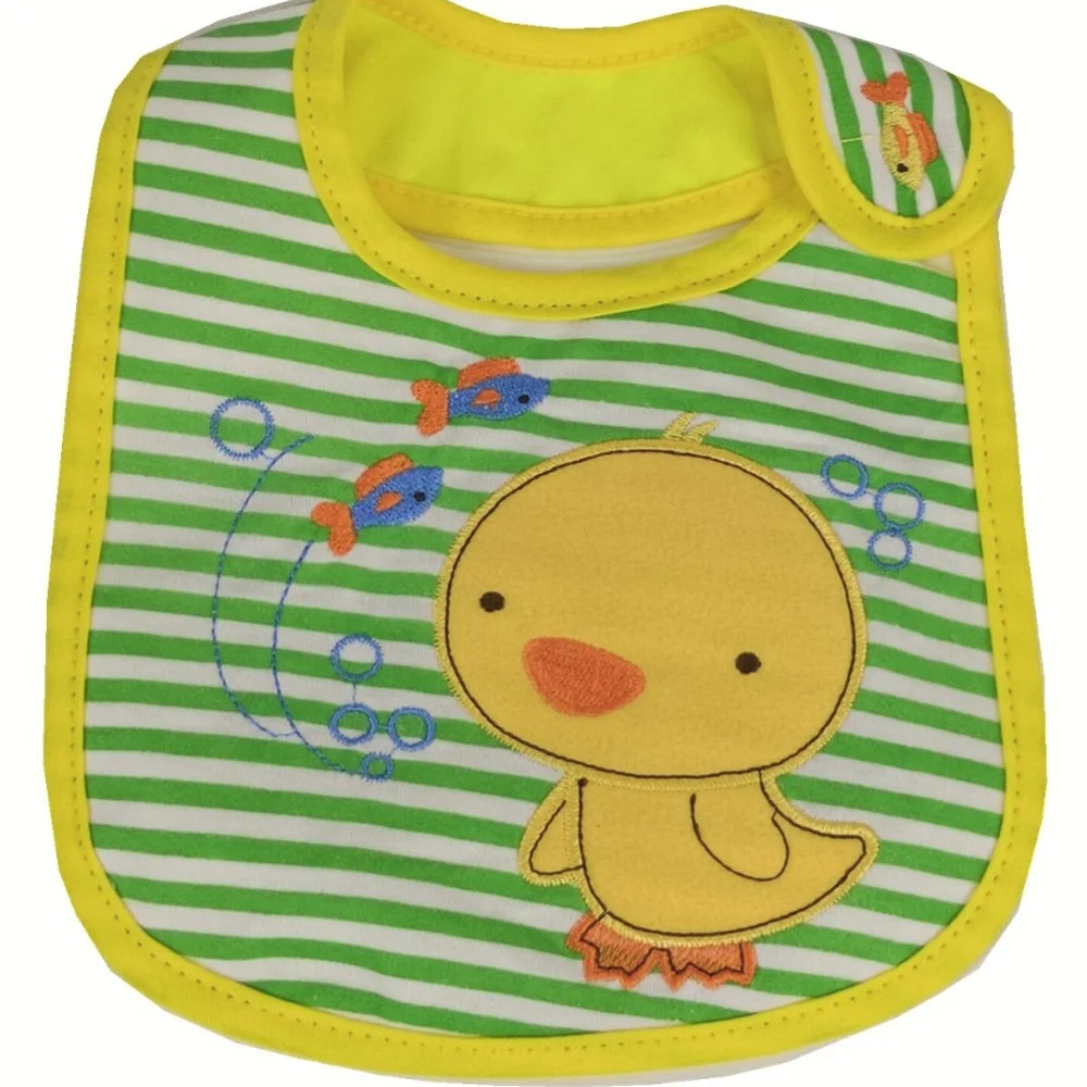 Waterproof Cartoon Baby Bibs, Recém-nascidos Bandanas, Alimentando Panos de Burp, Meninas e Meninos, Acessórios do bebê, 0-12 meses, Moda