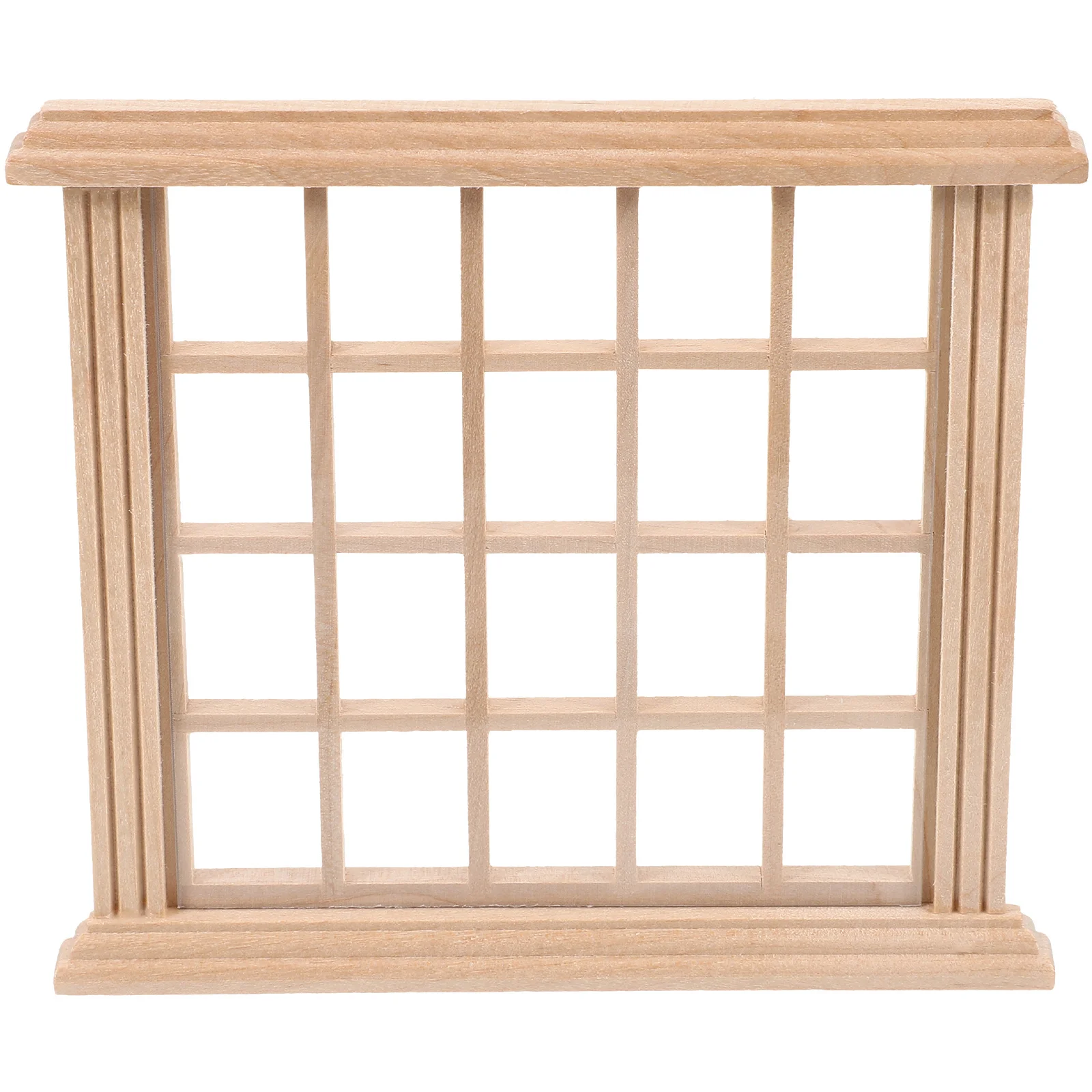 House Wooden Windows Tiny Frame Decor Mini Supplies Accessories Small Miniature Outdoor Tools Decoration Prop