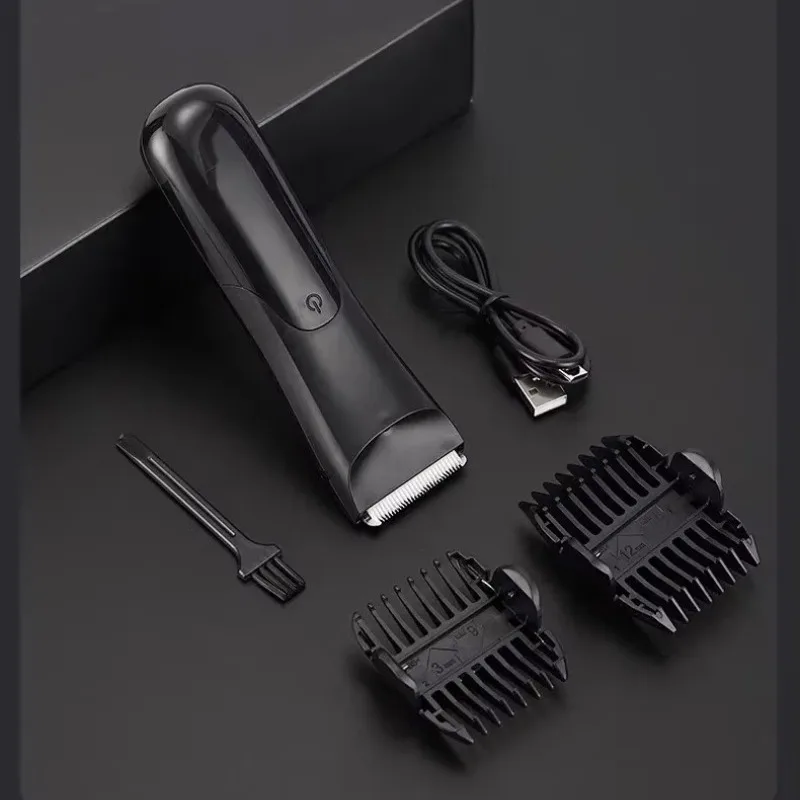 Hair Cut Machine Rechargeable Hair Clippers Transparent Professional Clippers Electric Hair Trimmers Shaver for Men
