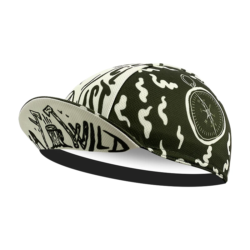 Multi Styles Black Follow Me Ride Bike New Classical Cycling Caps Unisex