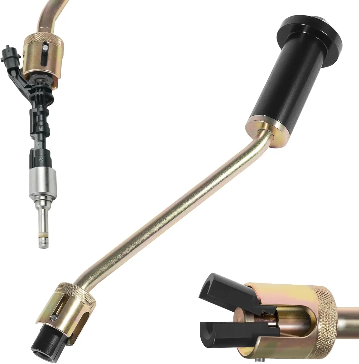 

Fuel Injector Remover Tool Compatible with Jaguar 3.0 and Land Rover 5.0L V8 Engines, Replace 310-197 Fuel Injector Puller