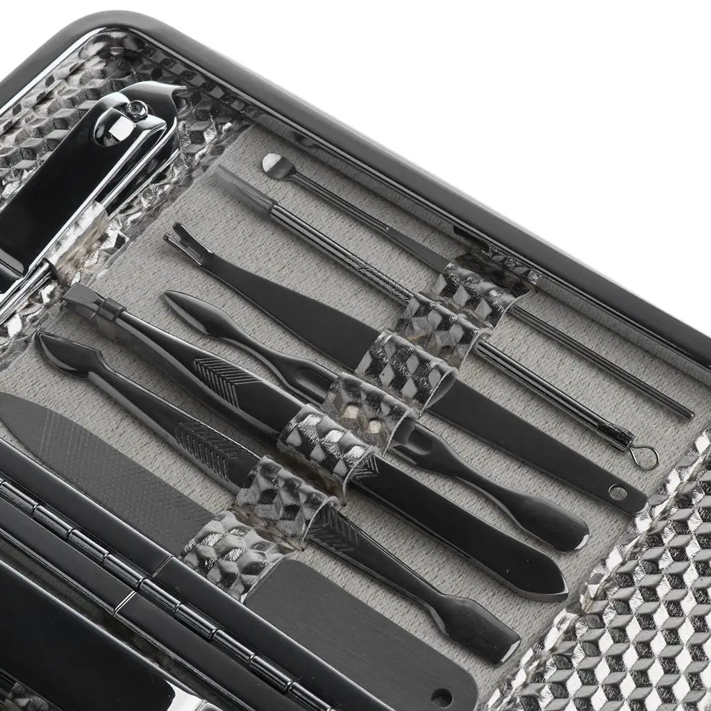 Multi Functional Stainless Steel Nail Clippers Kit Fingernail Cut Set Manicure Pedicure Tools for Nail Care