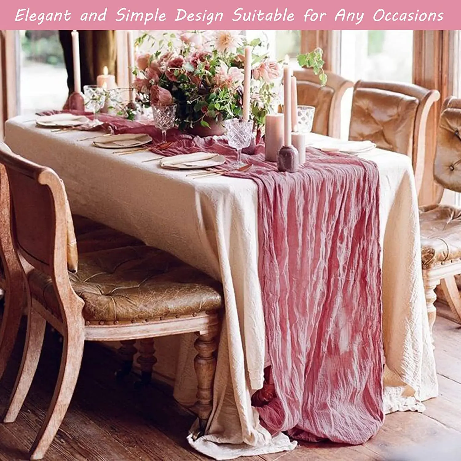 Tisch flagge zerkn ittert Hochzeit Geburtstags feier Party Dekoration Gaze zerkn ittert Stoff Tisch Flagge Hochzeit Dekoration Couch tisch