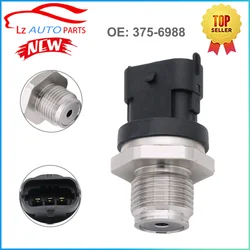 Common Rail (CR) Fuel Pressure Sensor 375-6988 3756988 for Caterpillar Engine C7.1 C4.4 Excavator 320D 320D2 323D 323D2