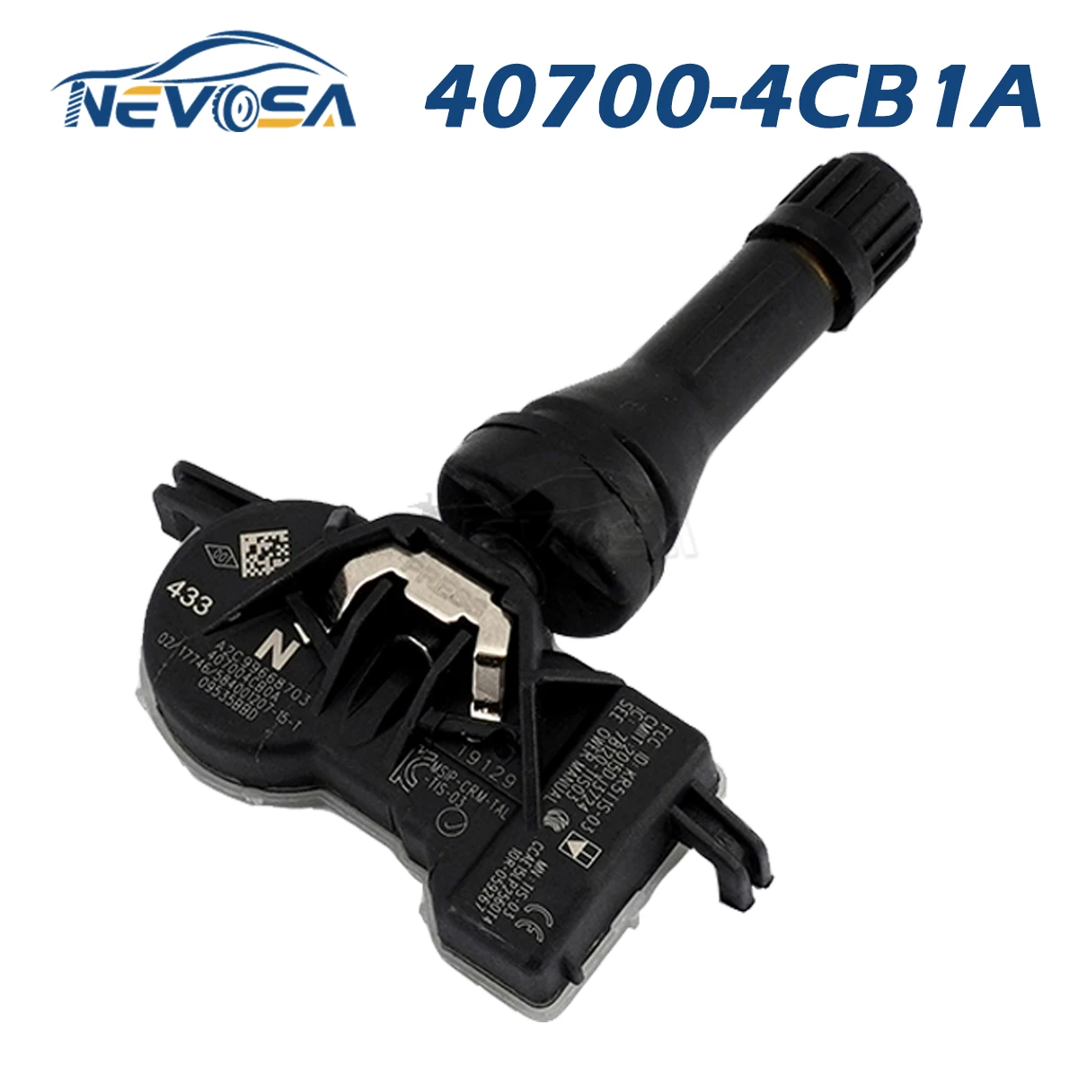 Nevosa 40700-4CB1B 40700-4CB1A TPMS Sensor For Nissan NV200 Armada Infiniti QX50 Renault Megane Kadjar Kangoo Scenic Lada Kalina