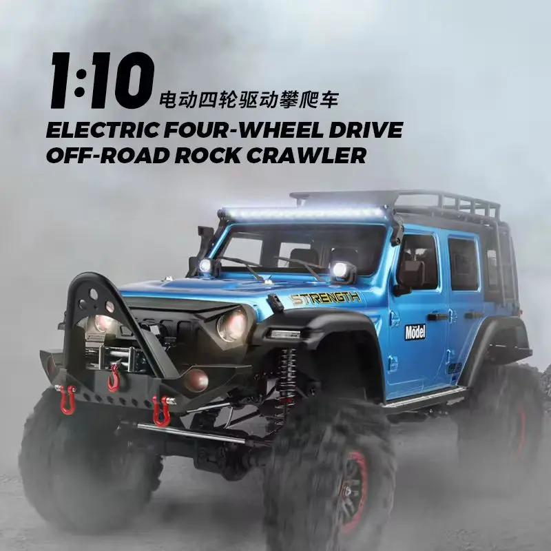 2024 1/10 Weili No.104010 Remote Control Climbing Off-Road Vehicle Electric 4-Wheel Drive Rc Model Car Kids Birthday Toy Gift