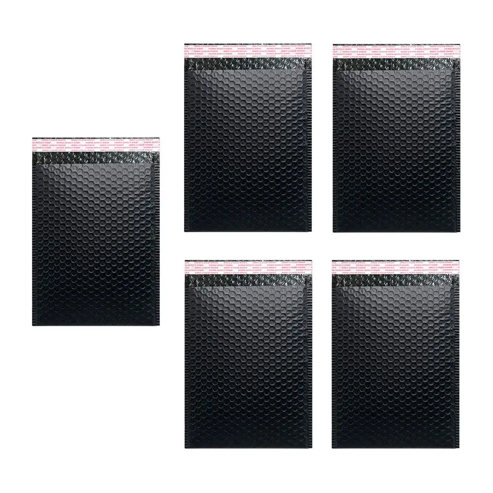 5pcs Waterproof Bubble Mailer Shockproof For Jewelry Medal Glass Ornament Shipping Express Packaging Bag Envelope Pouch