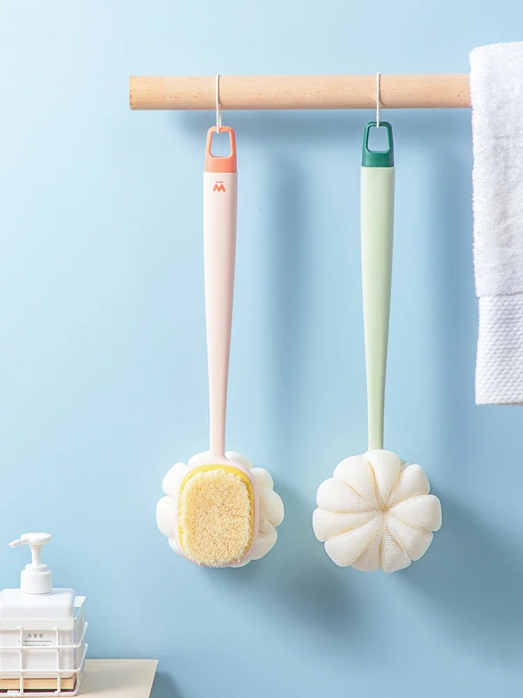 Bath brush back artifact soft hair long handle wipe back rub bath brush large body rub mud do not ask for strong towel