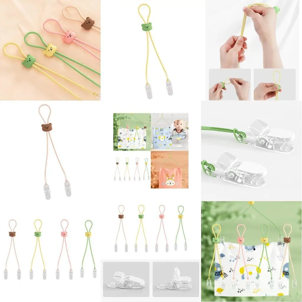 

Силиконовый ремешок, зажимы для детских салфеток, держатель для нагрудника, портативная защита для обеденной одежды, салфетка,