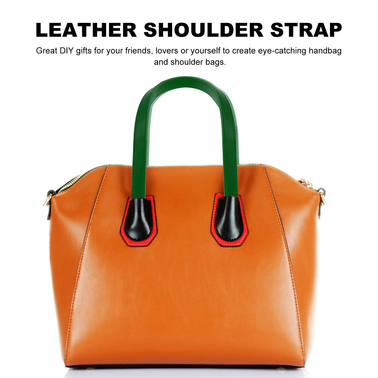 

2 set Rivet Bag Shoulder Straps Pu Strap Replacement Handbag Tote Handle Repair Accessories Bag Supplies