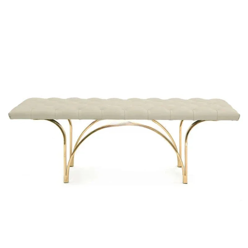 

American light luxury household bench