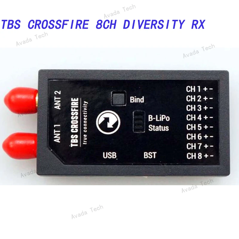 

Free Shipping TBS TEAM BLACKSHEEP CROSSFIRE 8CH DIVERSITY RX 915mhz LRS LATEST LONG RANGE SYSTEM RC