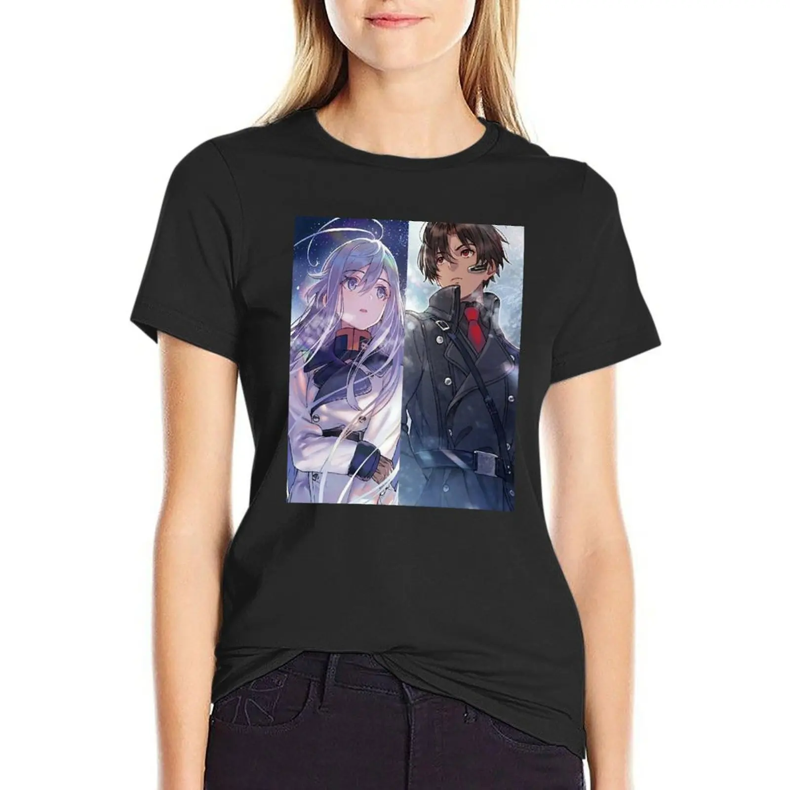 

86 eighty six T-Shirt plus size tops Aesthetic clothing anime female tops Women