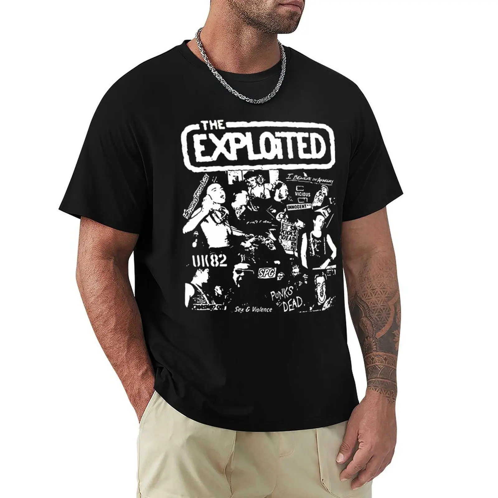 

Punk On The Road T-Shirt summer shirt rapper graphic tees mens graphic t-shirts anime