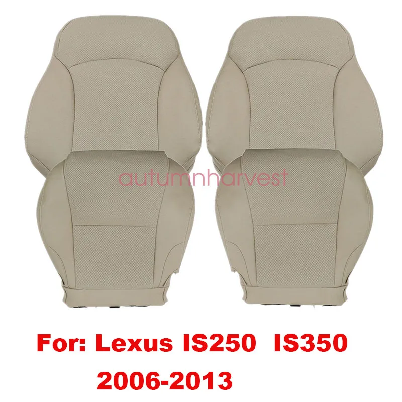 For 2006-2013 Lexus IS250  IS350 4-Door Driver & Passenger Bottom & Top Replacement Leather Seat Cover