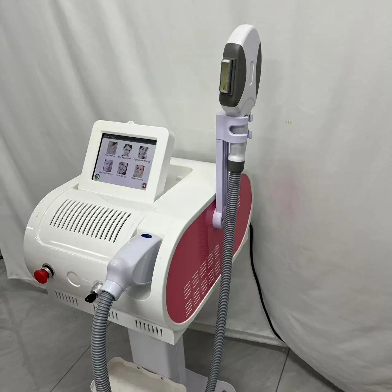

Hot Product IPL+ OPT Painless Laser E-light Hair Remover 8 Filters Cooling Epilator Skin Rejuvenation 500,000 Times Beauty Salo
