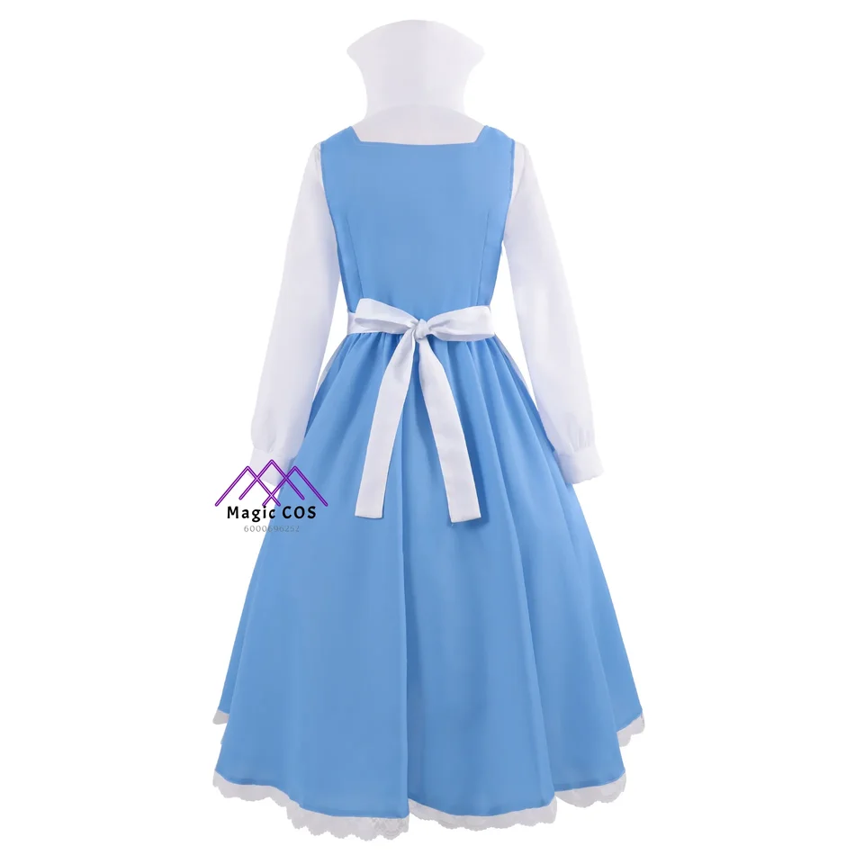 Beautyy and The Beastt Belle Princess Cosplay Costume Maid Dress Girls Halloween Budget-Friendly Blue Dress Photo-Ready Costume - AliExpress 200000532 Beautyy and The Beastt Belle Princess Cosplay Costume Maid Dress Girls Halloween Budget-Friendly Blue Dress Photo-Ready Costume - AliExpress 200000532